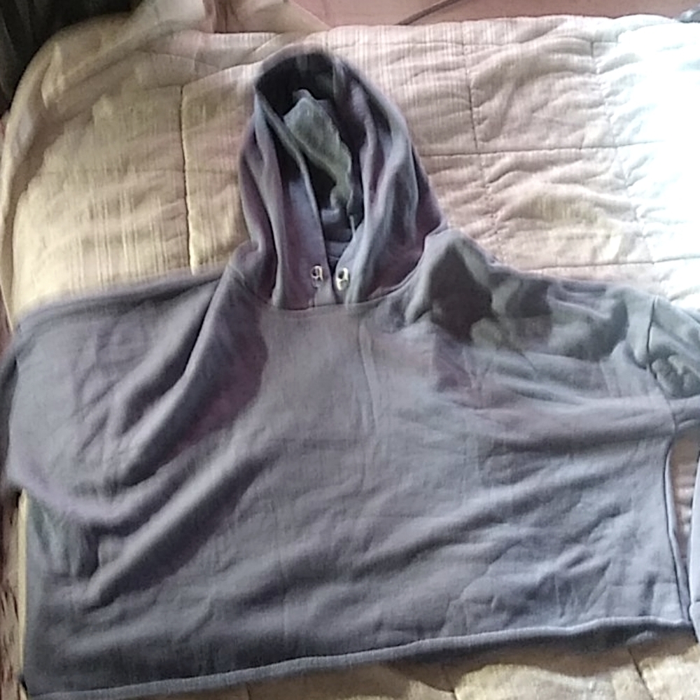 Playful & sexy cropped hoodie sweatshirt